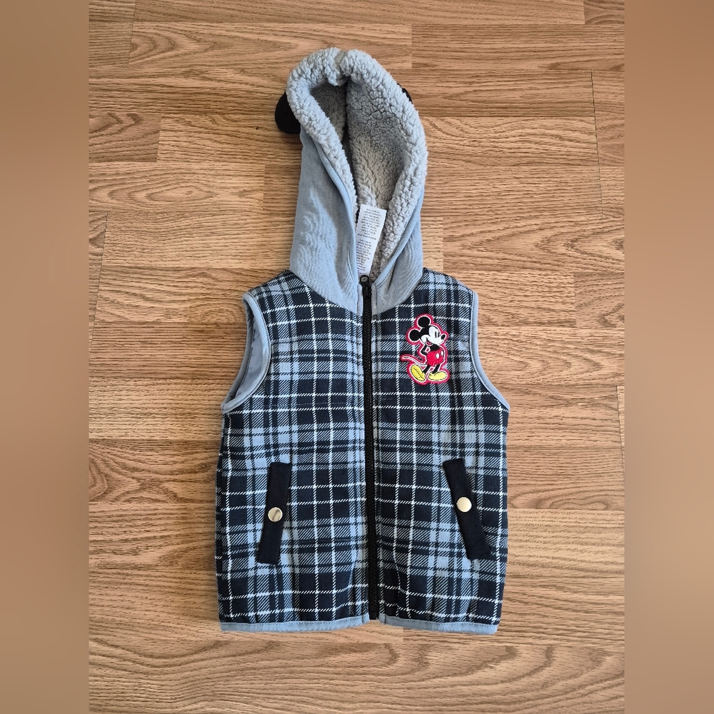 Disney Mickey Mouse Sleeveless Toddler Jacket